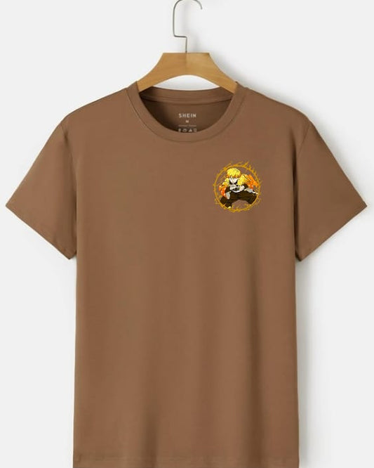 Zenitsu| Demon Slayer | Oversized pure comfort premium cotton Tee.