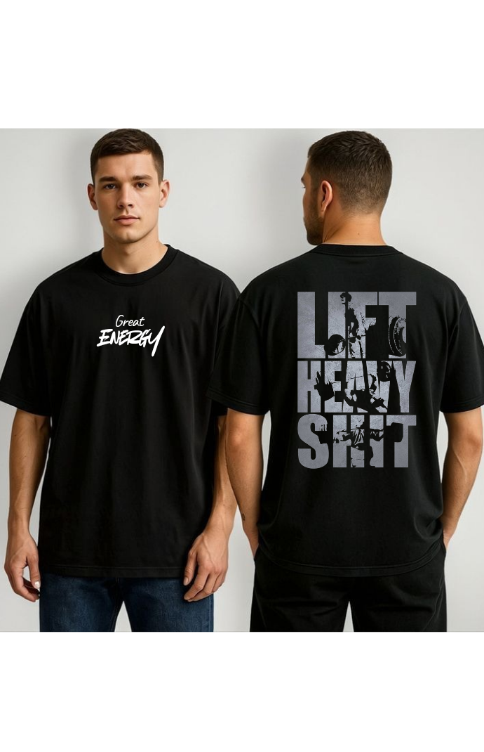 Lift Heavy Shit | Oversized Tee | pure cotton.