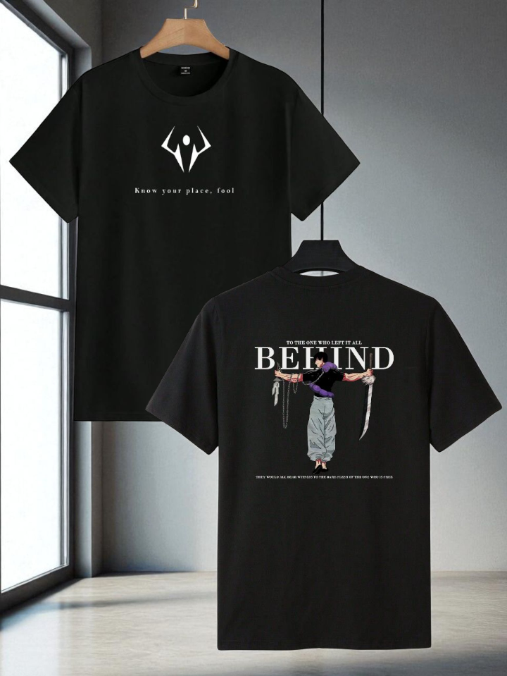 Toji Fushiguro Oversized Tee – 100% Pure Cotton | 185 GSM