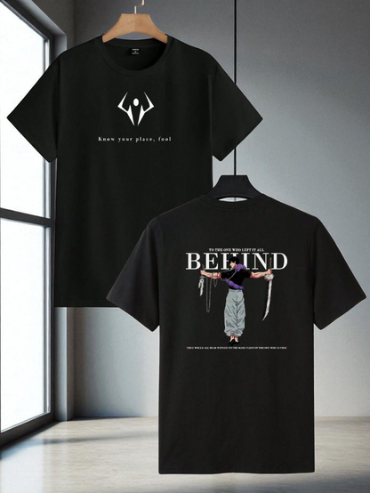 Toji Fushiguro Oversized Tee – 100% Pure Cotton | 185 GSM