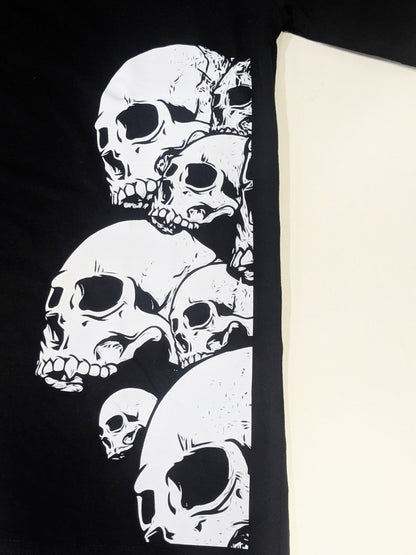 Cotton oversized tshirts with Asthetic  Skull design