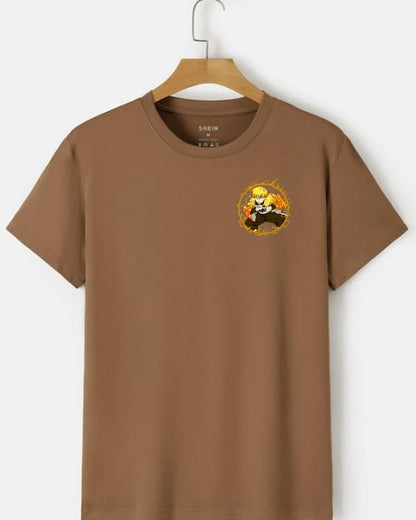 Zenitsu| Demon Slayer | Oversized pure comfort premium cotton Tee.