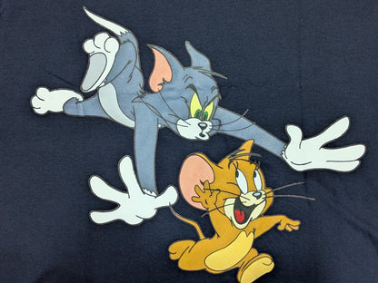 Oversized premium cotton with tom& jerry print