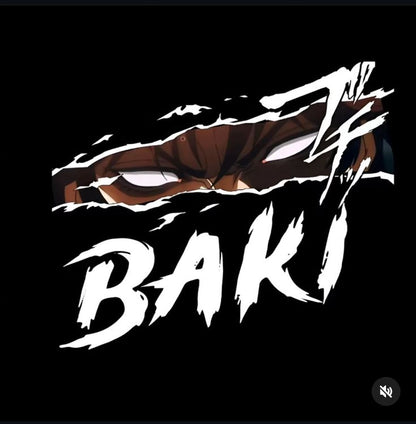 Baki Edition Oversized Tee.