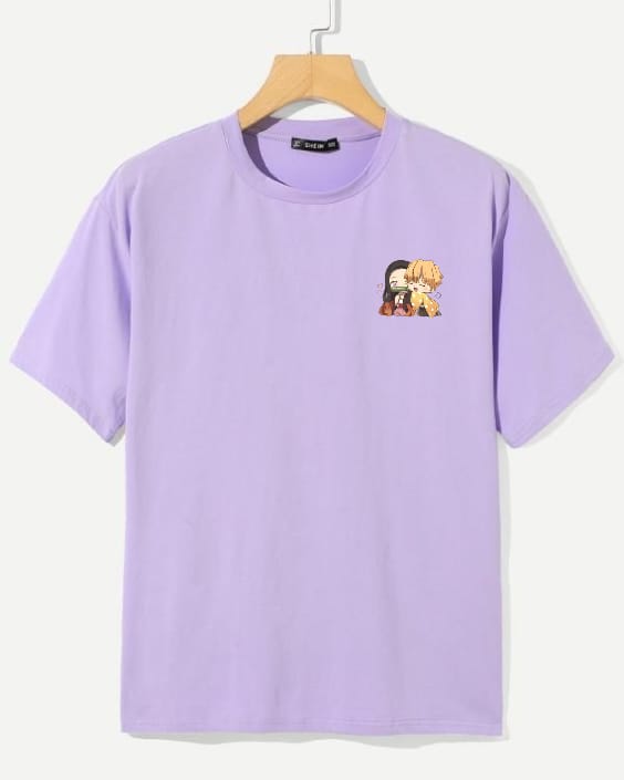 Zenitsu| Demon Slayer | Oversized pure comfort premium cotton Tee.