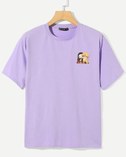 Zenitsu| Demon Slayer | Oversized pure comfort premium cotton Tee.