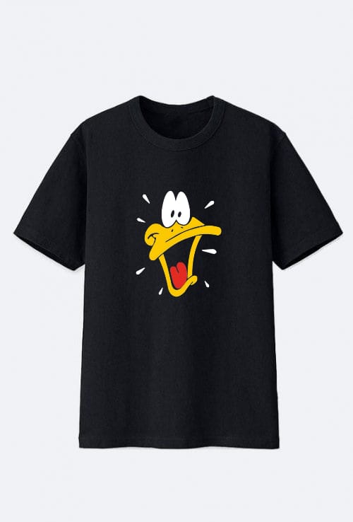 Oversized tees with Della Duck sticker.